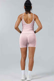 The Elevate Crop Top Shorts 2-Piece Set