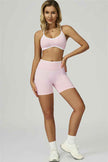 The Prime Line Sports Bra Shorts 2-Piece Set