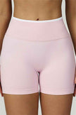 The Prime Line Long Sleeve Crop Top Shorts 2-Piece Set
