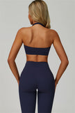 The Bold Halter Sports Bra Leggings 2-Piece Set