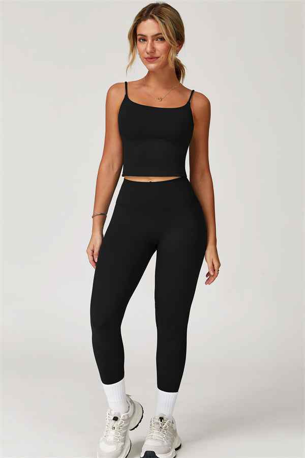 The Agile Crop Top Leggings 2-Piece Set