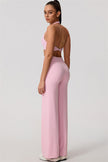 The Nestle Sports Bra Straight Leg Pants 2-Piece Set