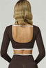 The Prime Line Long Sleeve Crop Top