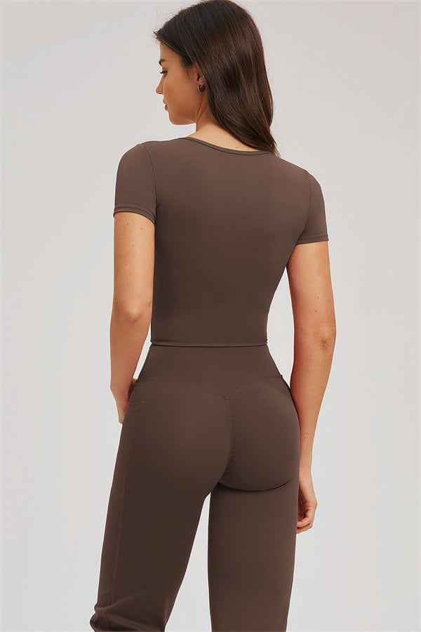 The Sizzle T-shirt Flared Leggings 2-Piece Set