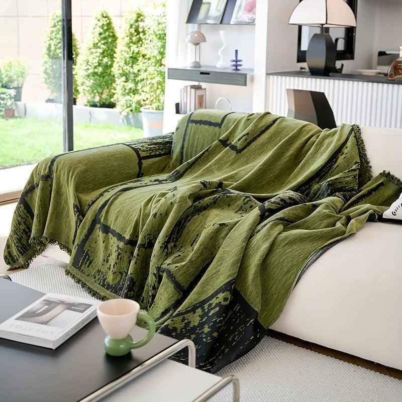 Luxury Pet Cover for Leather Sofa, Non-Slip & Machine Washable