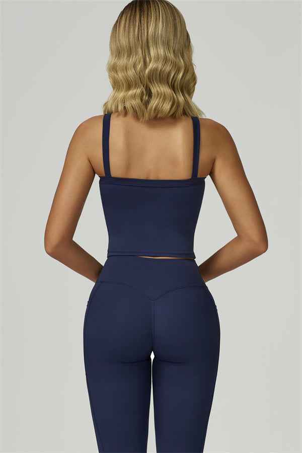 The Flourish Crop Tank Leggings 2-Piece Set