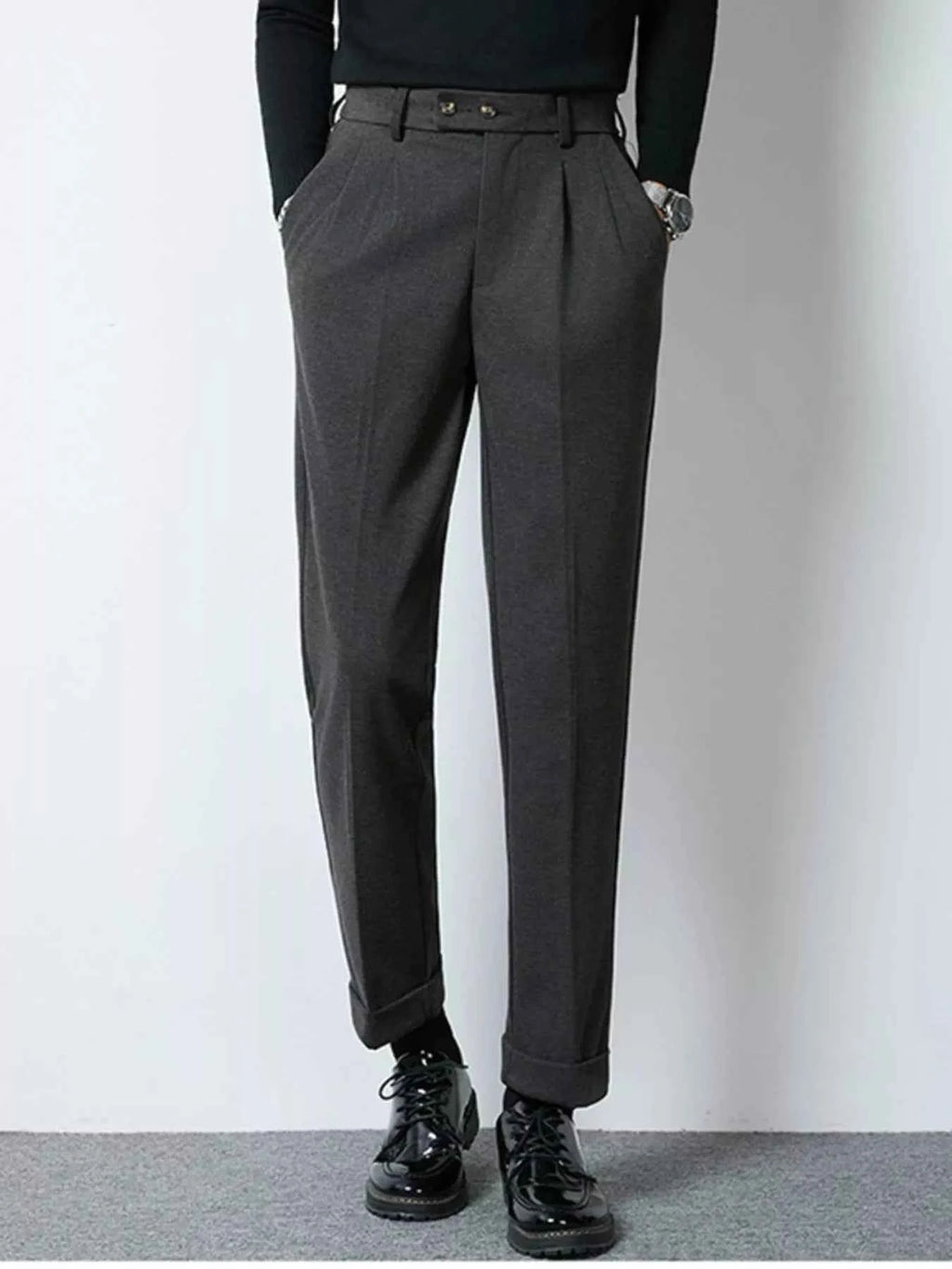 Men's Pleated Dress Pants