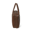 Dixon Brown Buffalo Leather Laptop Office Briefcase