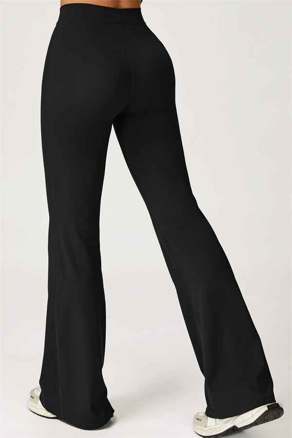 The Axis Crop Top Flared Leggings 2-Piece Set