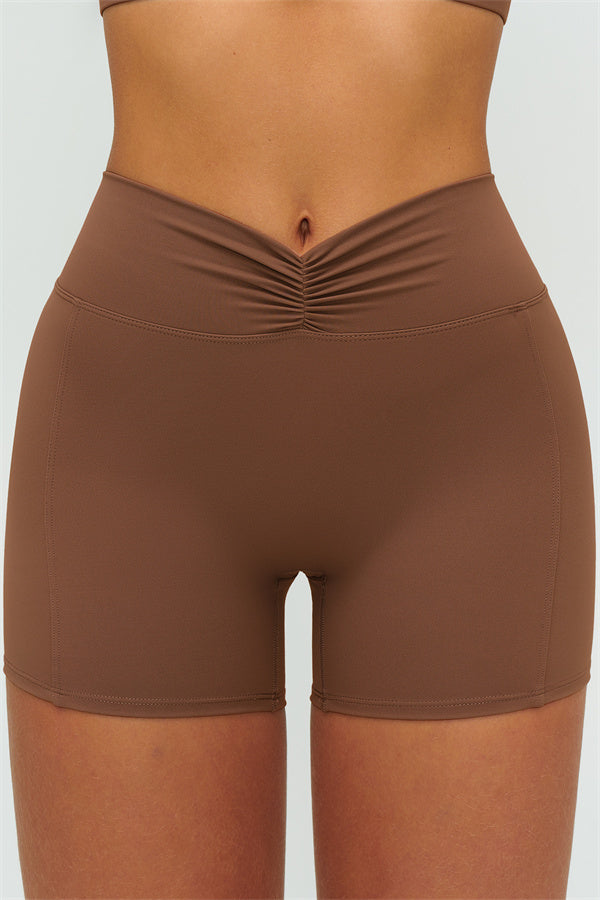 The Lushness V-Back Sports Bra Shorts 2-Piece Set