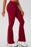 The Ember Sports Bra Crop Top Flared Leggings 3-Piece Set