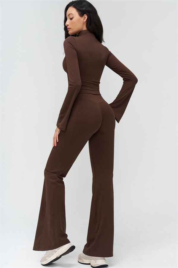 The BoldFit Jacket Flared Leggings 2-Piece Set