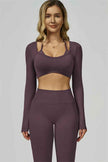 The Prime Long Sleeve Crop Top Leggings 2-Piece Set