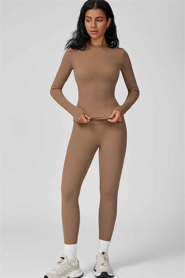 The Oasis Long Sleeve T-shirt Leggings 2-Piece Set