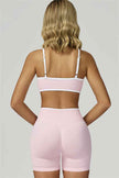 The Prime Line Sports Bra Shorts 2-Piece Set