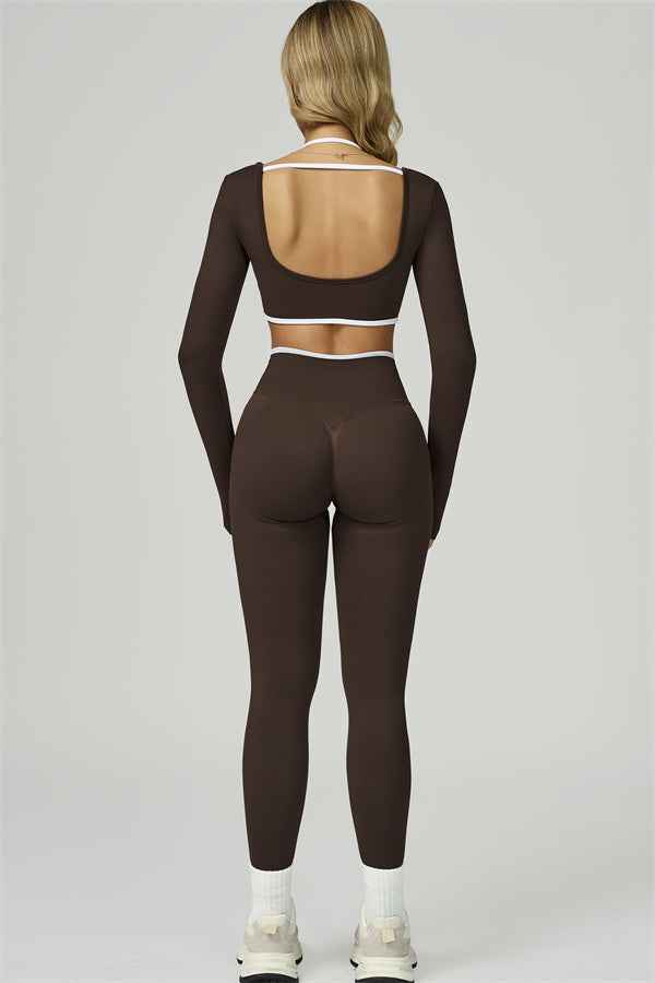 The Prime Line Long Sleeve Crop Top