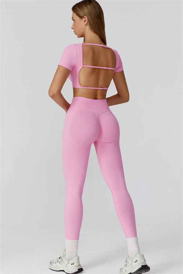 The Reign Crop Top Leggings 2-Piece Set
