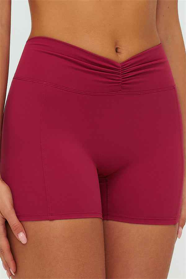 The Lushness V-Back Sports Bra Shorts 2-Piece Set