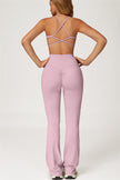 The Lily Sports Bra Flared Leggings 2-Piece Set