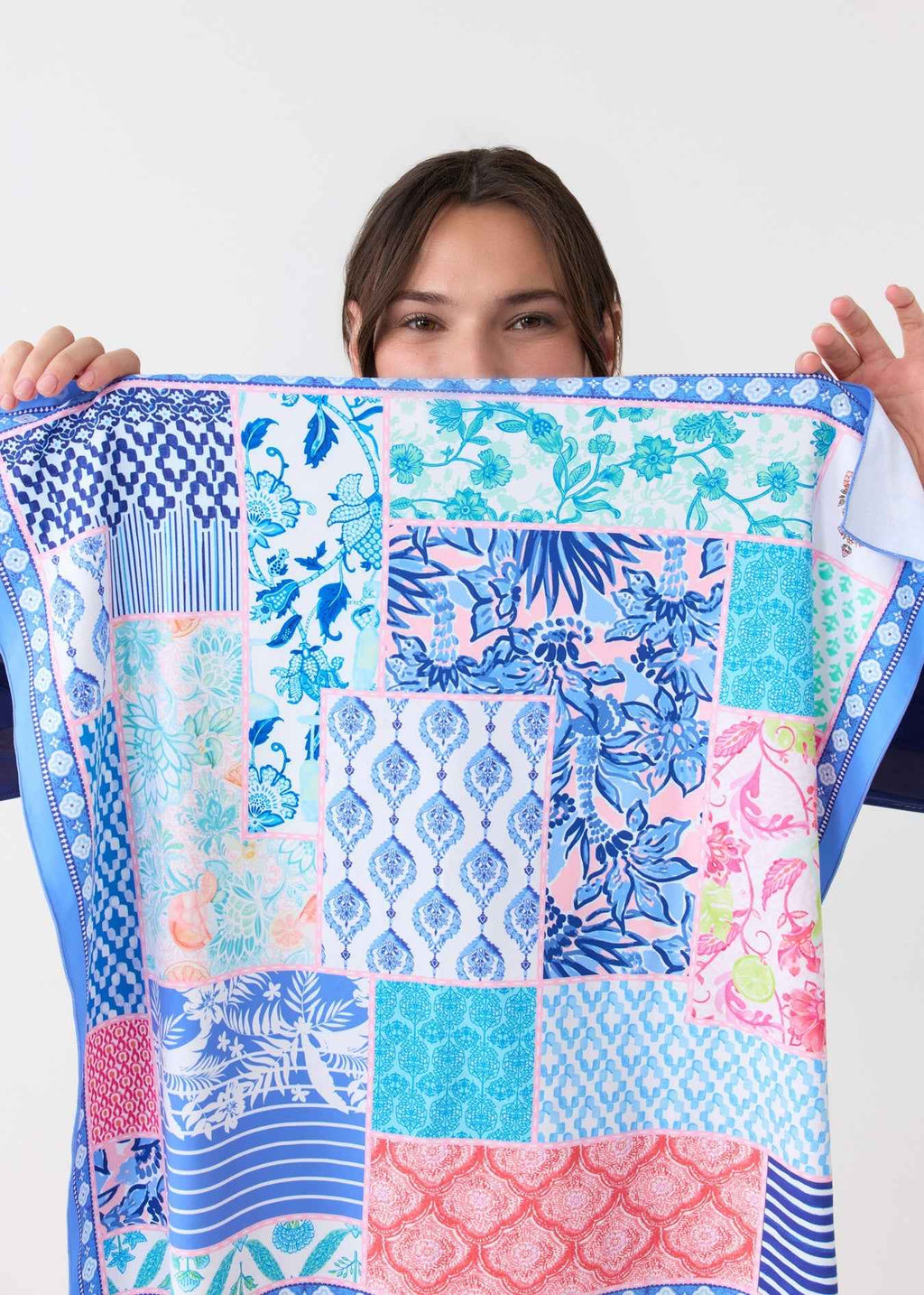 2025 Printed Patchwork Scarf