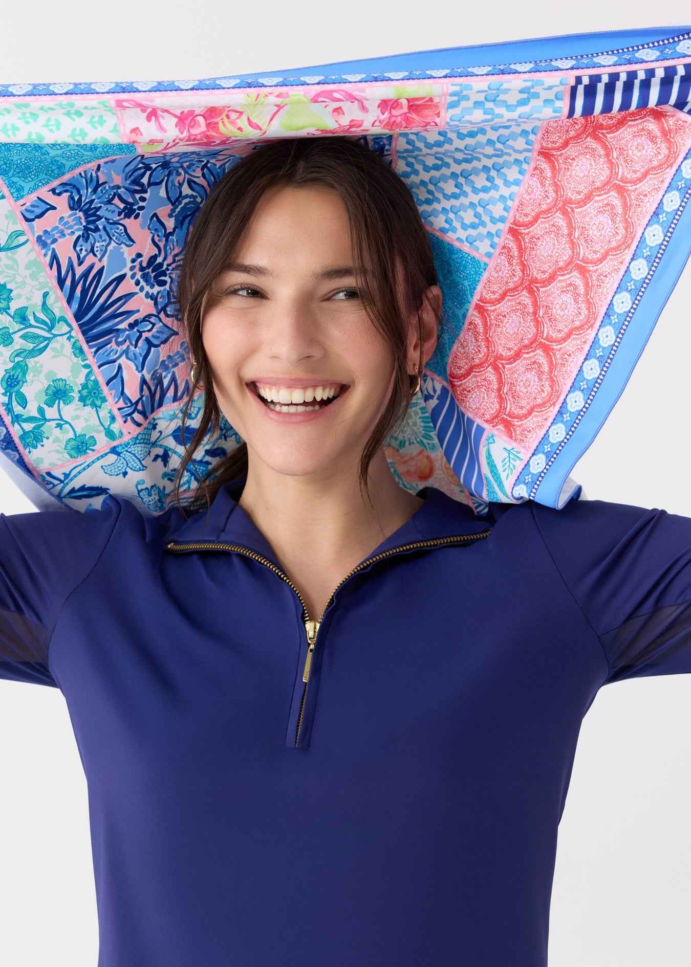 2025 Printed Patchwork Scarf