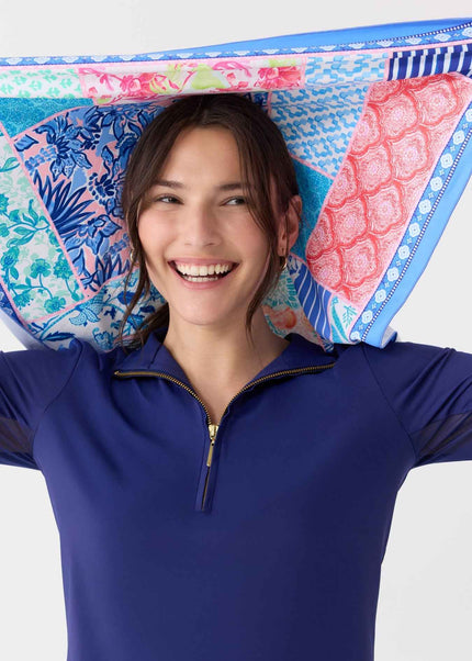 2025 Printed Patchwork Scarf