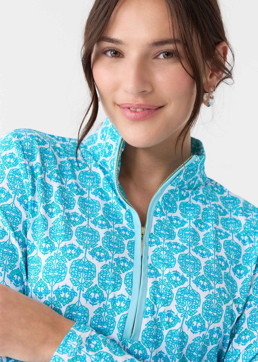 Rosemary Beach 1/4 Zip Sport Top