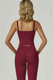The Flourish Crop Tank Leggings 2-Piece Set