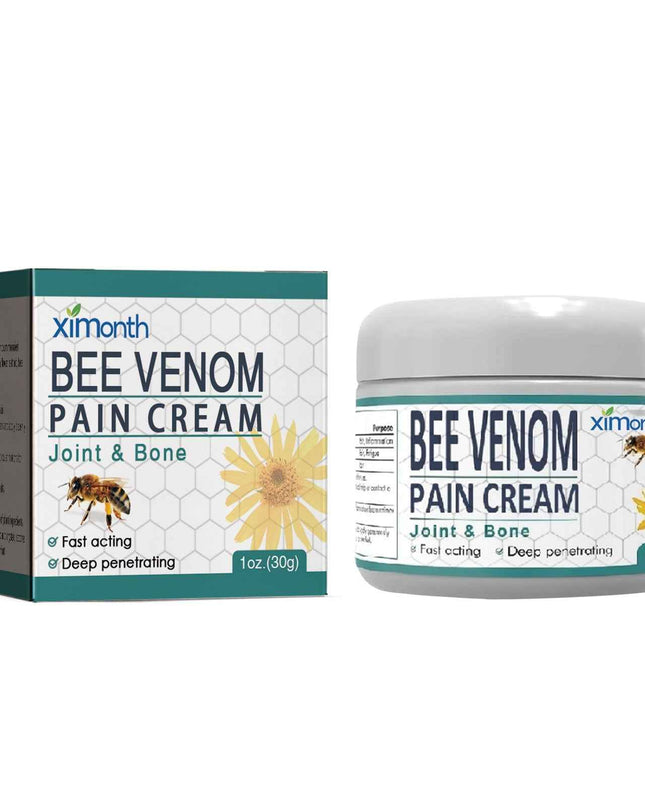 Ximonth Bee Venom Joint Cream, Relieves Hands Legs Bones Knees Lumbar Spine Sedentary Joint Pain Body Care Cream