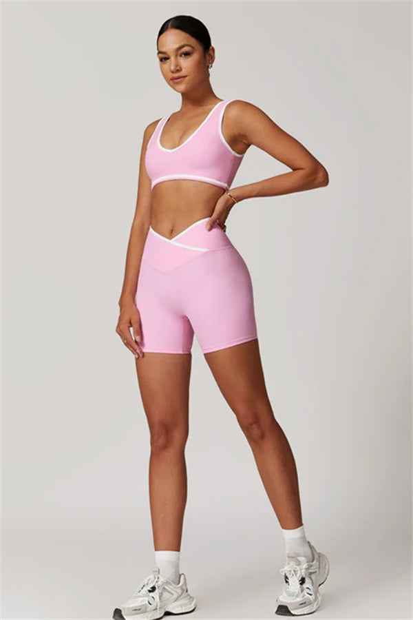 The Stamina Sports Bra Shorts 2-Piece Set