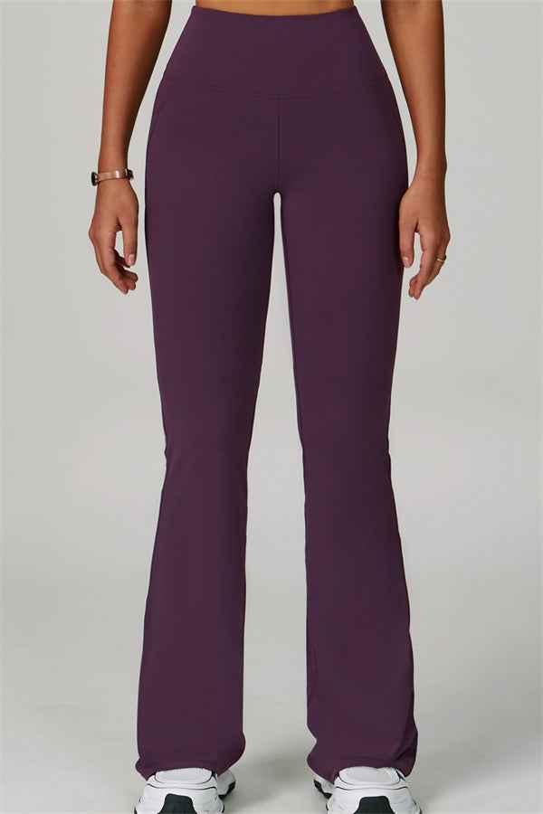 The Bold Cross Back Sports Bra Flared Leggings 2-Piece Set