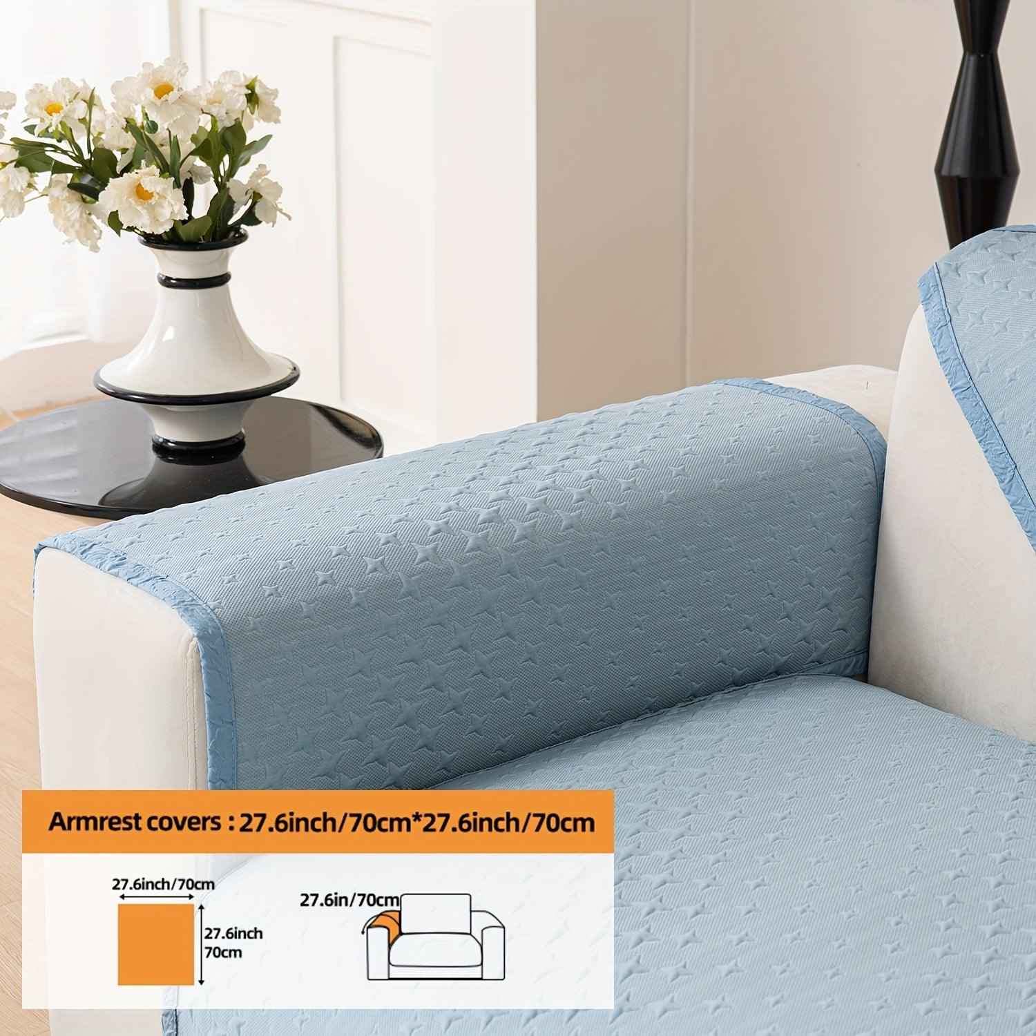 Summer Cooling Silk Non-slip Sofa Cover- Couch Cover for Dogs