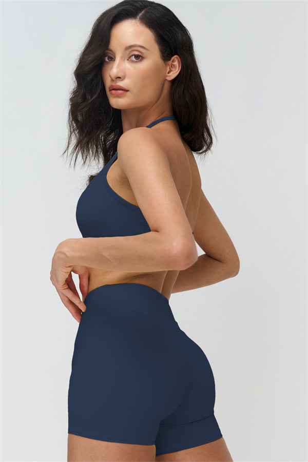 The Stride Halter Sports Bra