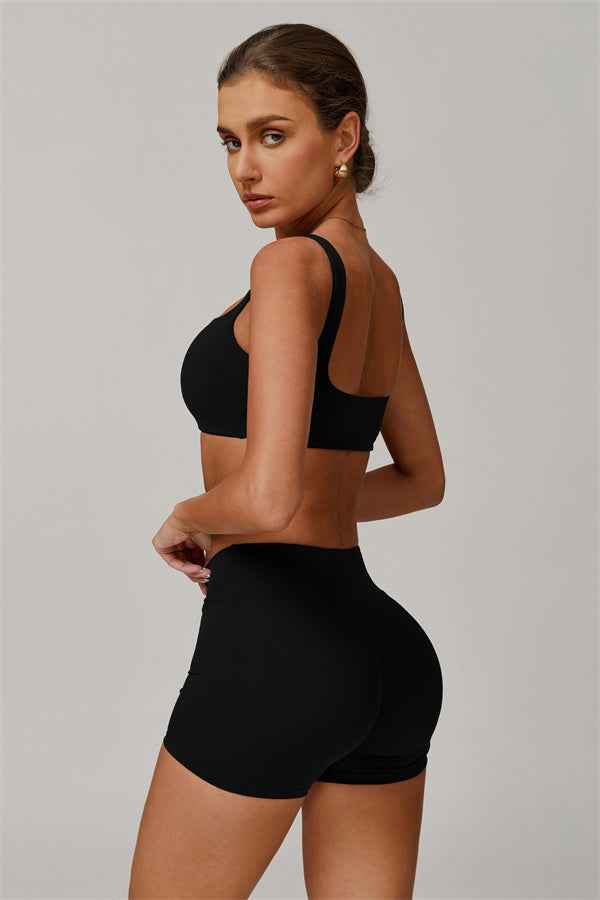 The Halo Sports Bra Shorts 2-Piece Set