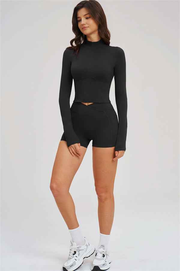 The Sizzle Zip Jacket Shorts 2-Piece Set