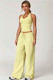 The Sprint Halter Tank Top