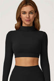 The Axis Crop Top Flared Leggings 2-Piece Set
