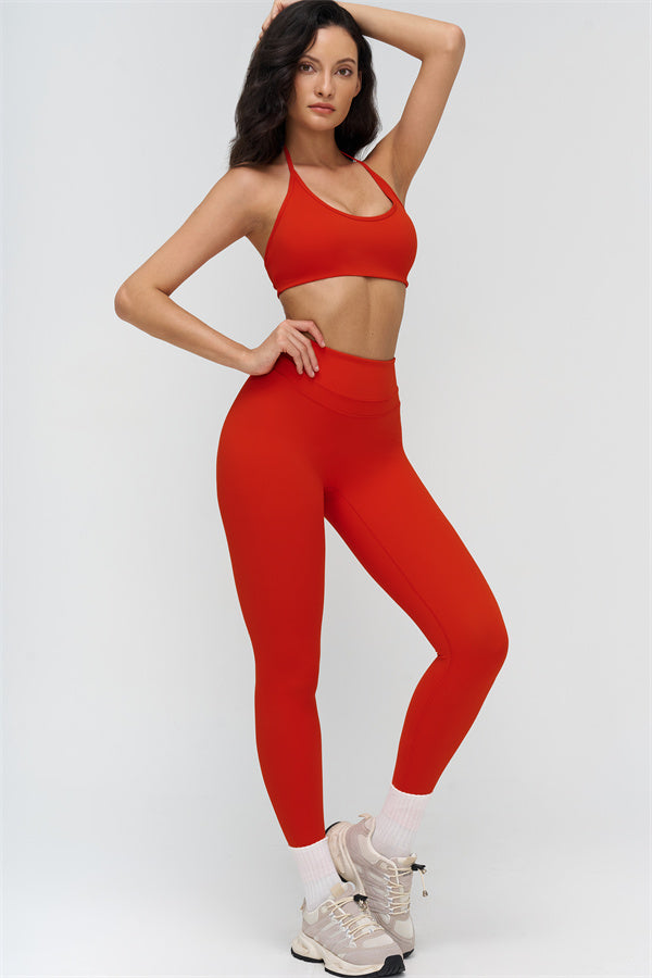 The Stride Halter Sports Bra