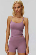 The Fyra Crop Tank Shorts 2-Piece Set