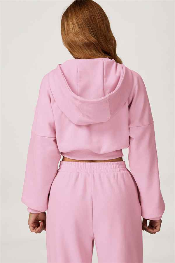 The Axis Crop Hoodie