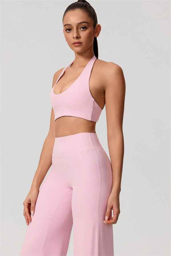 The Nestle Sports Bra Straight Leg Pants 2-Piece Set