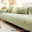 Durable 3 cushion couch cover | High-Quality Plush Sherpa Sofa Cover