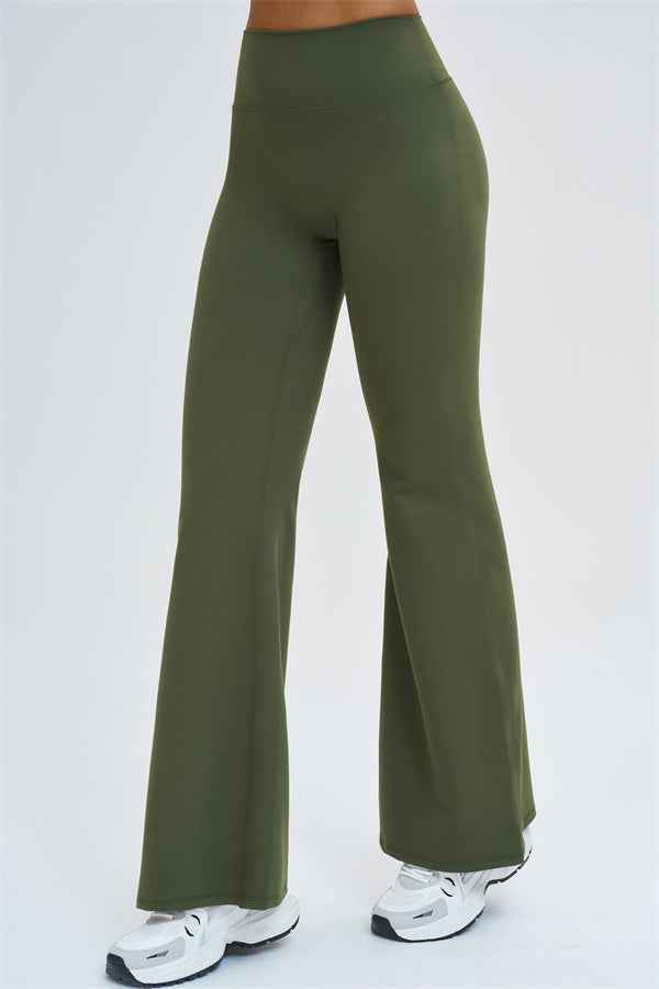 The Slate Y-Back Top Flared Leggings 2-Piece Set
