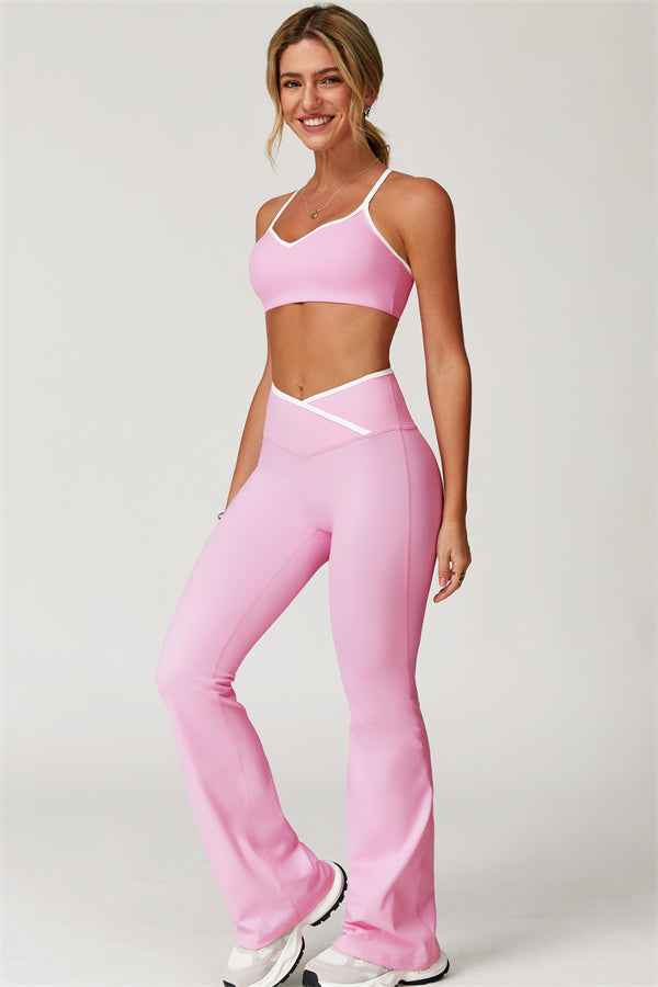 The Boost Sports Bra Flared Leggings 2-Piece Set