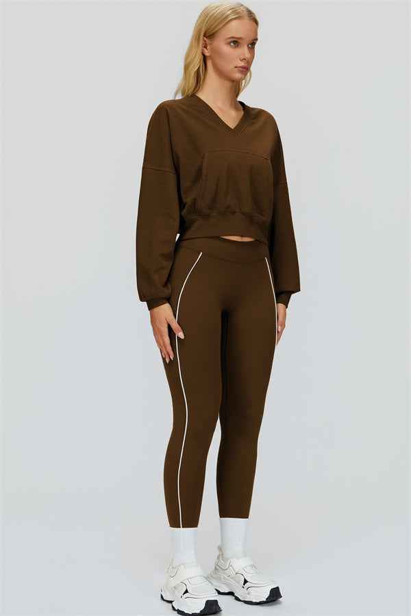 The Whisper V-Neck Hoodie