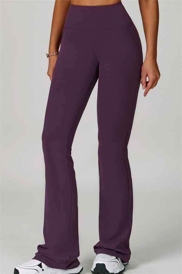 The Bold Halter Sports Bra Flared Leggings 2-Piece Set