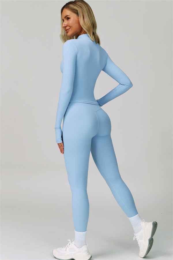 The Seraphine Jacket Sports Bra Leggings 3-Piece Set