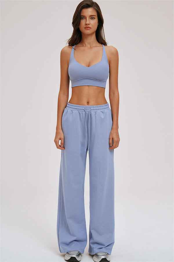 The Kinetic Cross Back Sports Bra
