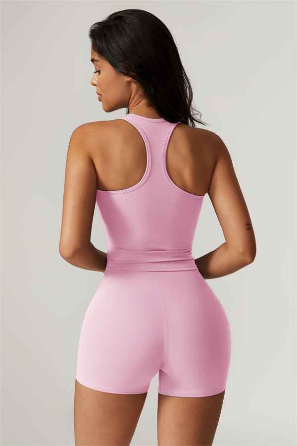The Dynamic Crop Top Shorts 2-Piece Set