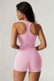 The Dynamic Crop Top Shorts 2-Piece Set